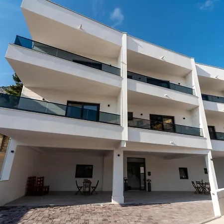 Libar Studio Apartments Baška Voda Exterior foto